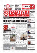 ÇUMRA 26 HAZİRAN