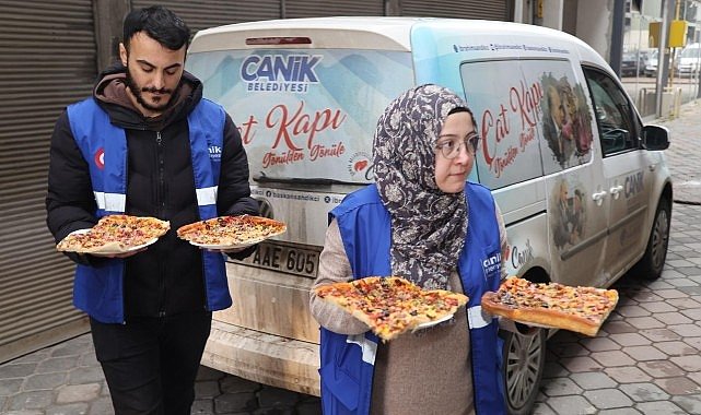 Kartopu Oynayan Çocuklara Canik Belediyesi’nden Sürpriz