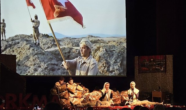 İstiklal marşı ve akif gölçük’te tiyatro sahnesine taşındı
