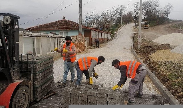 Karamürsel’e 35 bin metrekare parke yol