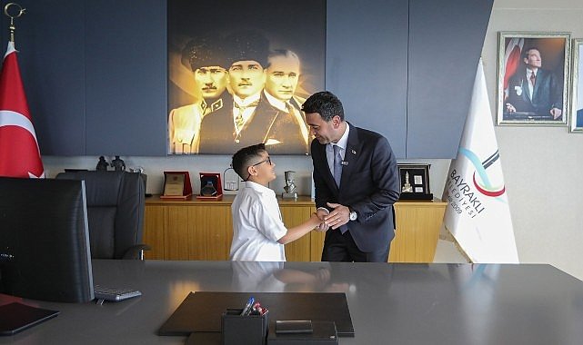 Bayraklı’da minik başkan icraatlarını açıkladı