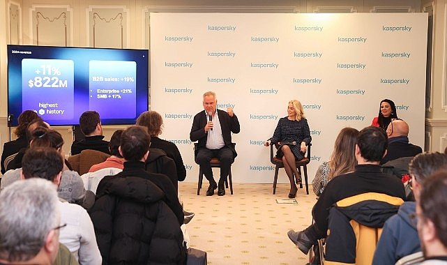Kaspersky, Türkiye’de %42 oranında büyüme elde ettiği 2024 yılına ait finansal sonuçlarını açıkladı
