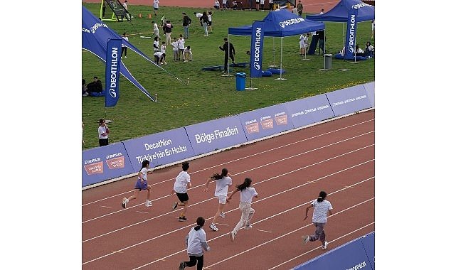 Milyonlarca çocuğu atletizm ile tanıştıran “Decathlon Türkiye’nin En Hızlısı”nda 2025 yarışları başladı