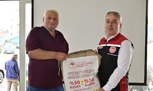 Ayçiçeği Üreticilerine Yerli Tohum Desteği