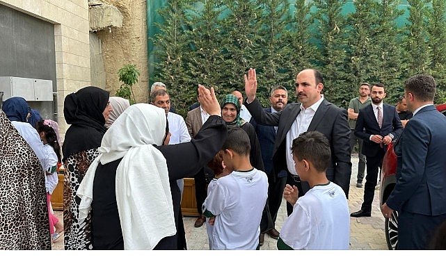 Başkan Altay Konya’da Misafir Edilen Gazzeli Ailelerle Buluştu