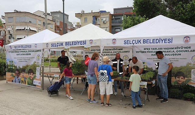 Efes Tarlası Yaşam Köyü’nde Dağıtılan Fideler DMD Hastası Çocuklara Umut Oldu