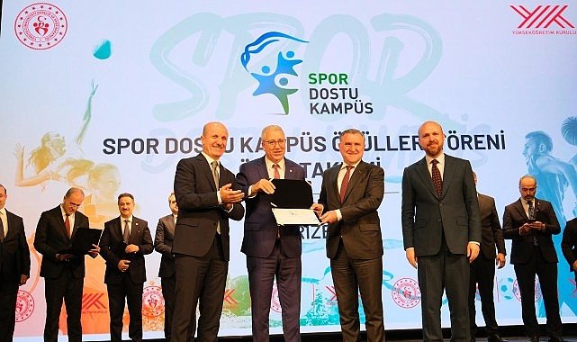 Ege Üniversitesi “Spor Dostu Kampüs” ünvanı kazandı