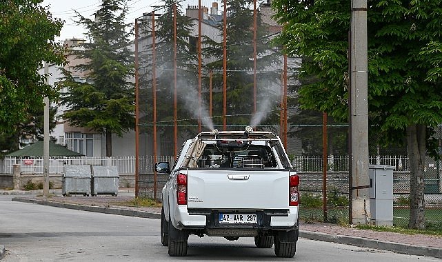 Selçuklu’da ilaçlama çalışmaları başladı
