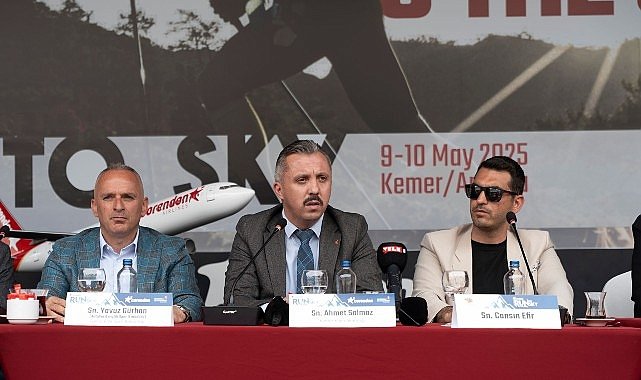 Yüzlerce koşucu Kemer’de denizden gökyüzüne koşacak