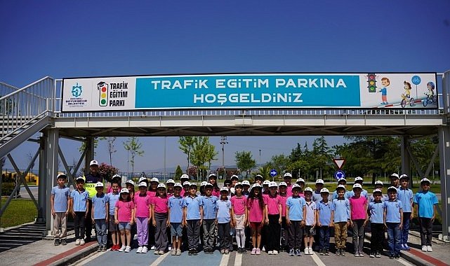 Büyükşehir’in Trafik Eğitim Parkı’na yoğun ilgi