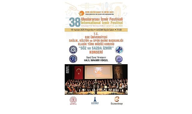 Ege Üniversitesi Klasik Türk Müziği Korosu, 19 Haziran’da “Söz ve Sazda İzmir” konseriyle sahne alacak