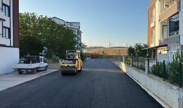 Kartepe’de Asfalt Çalışmaları Tüm Hızıyla Sürüyor