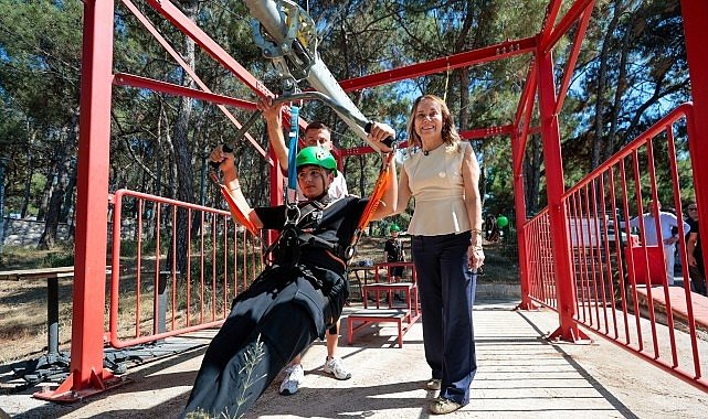 Konak’ın Macera Parkı’nda eğlence başladı