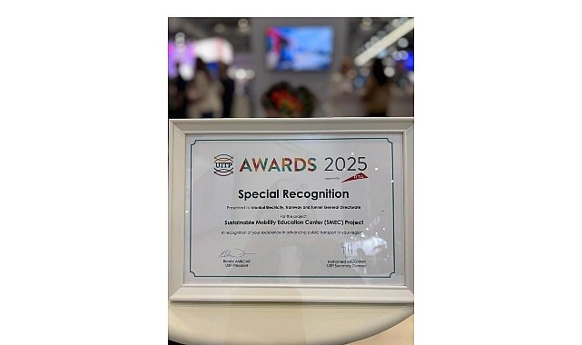 Uluslararası Toplu Taşıma Birliği’nden İETT’ye Özel Takdir Ödülü