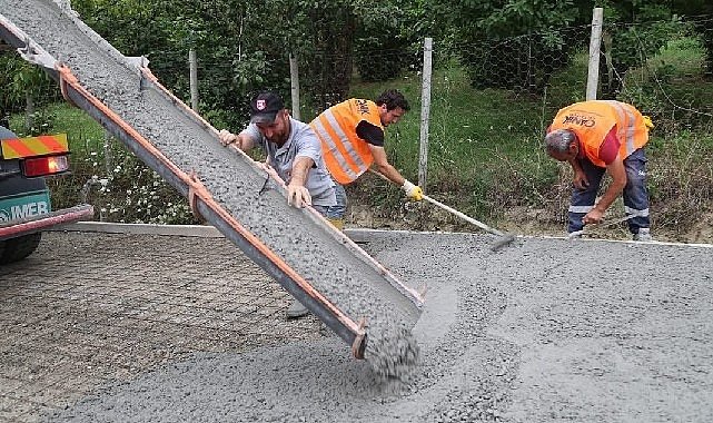 Başkan Sandıkçı: “Canik’imizi güvenli ve konforlu yollarla donatmaya devam ediyoruz”