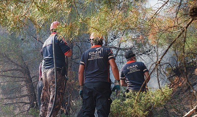 Üsküdar Belediyesi’nden Eskişehir ve Uşak’taki Yangınlara Müdahalede Destek