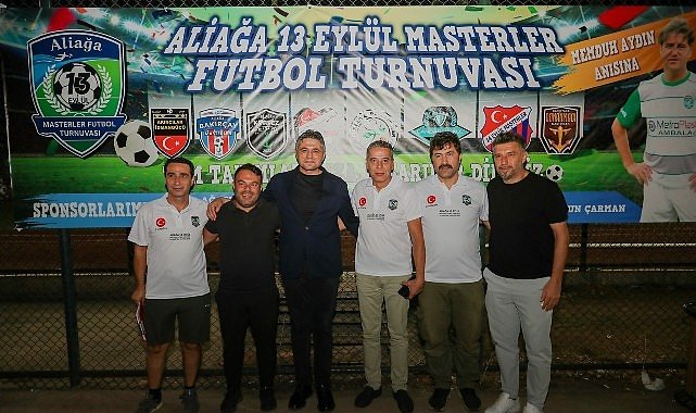 Aliağa 13 Eylül Masterler Futbol Turnuvası Başladı