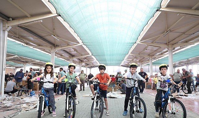 Başkan Altay “Güle Oynaya Camiye Gel Projesi”nde Bisiklet Dağıtımına Başladıklarını Açıkladı
