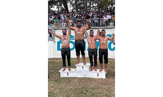 Belediye güreşçisi Balcı ikinci oldu