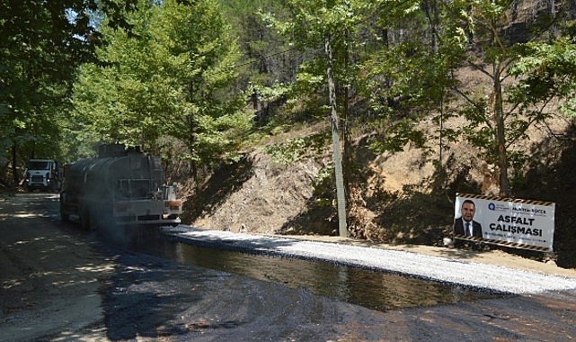 Büyükşehir’den Gündoğmuş’a yol yatırımı