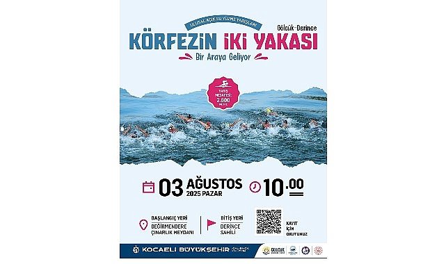 Körfezin iki yakasını kulaçlar birleştirecek