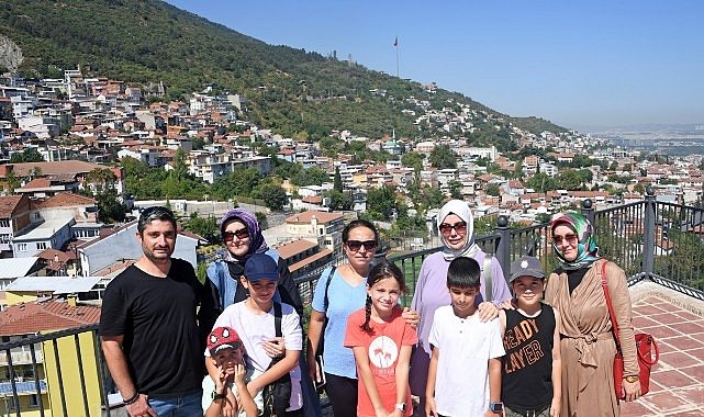 Minik arkeologlar Bursa’nın tarihi mekanlarını gezdi