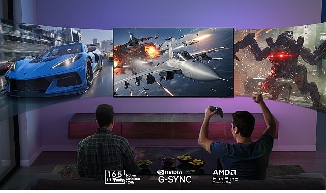 Samsung oyun deneyimini yeni OLED TV’lerinde bir üst seviyeye taşıyor