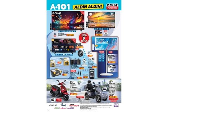 2 Ekim’de A101’den Tiny House, Karavan ve Moped Fırsatları