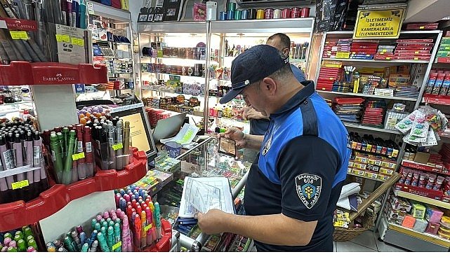 Bakırköy’de Okul ve Kırtasiyelere Sıkı Denetim