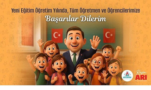Belediye Başkanımız Rasim Arı’dan Yeni Eğitim-Öğretim Yılı Mesajı