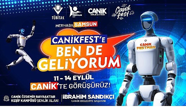 İnsansı Robot Canik’te Sahne Alacak: Canik’ten Bir İlk Daha