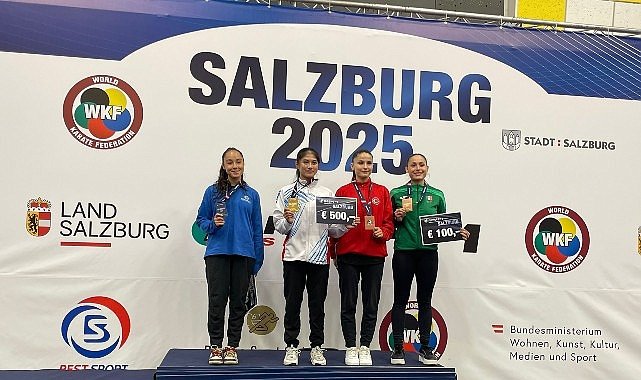 Milli Karateci Avusturya’dan Gümüş Madalyayla Döndü