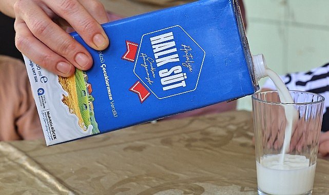 Minikler Halk Süt ile sağlıkla büyüyor