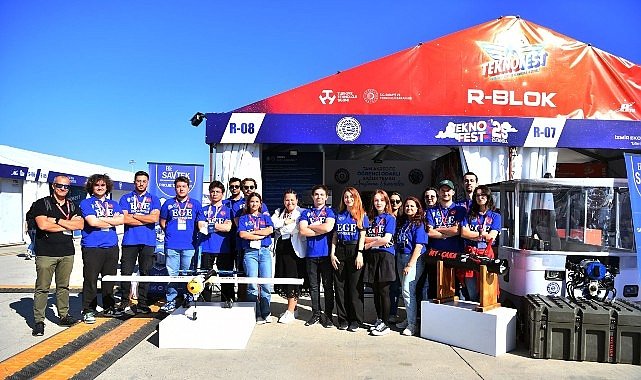 TEKNOFEST İstanbul’da Ege Üniversitesi yoğun ilgi gördü