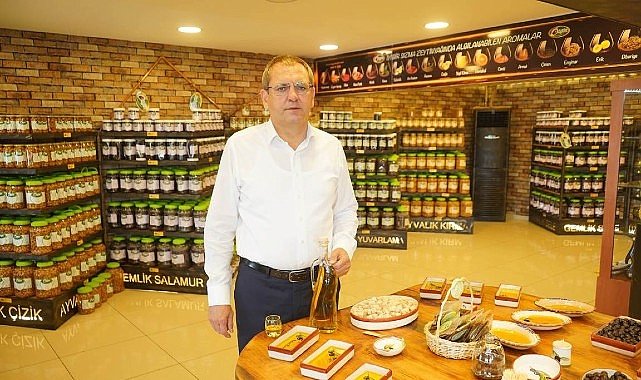 Ayvalık Belediye Başkanı Mesut Ergin’den internet üzerinden Ayvalık zeytinyağı alacak olan tüketicilere uyarı!