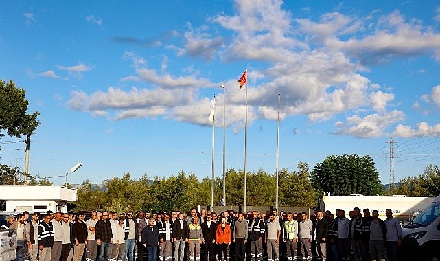 Başkan Vekili Özdemir’den Fen İşleri Dairesi Başkanlığı personeline ziyaret