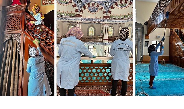 Kahramankazan’da Camiler Pırıl Pırıl