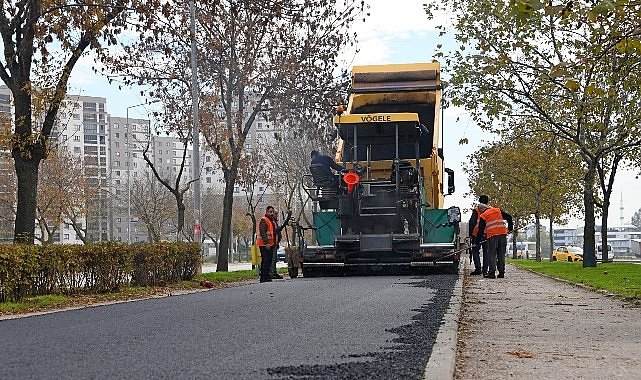 Osmangazi’de Park İçi Yollar Yenilendi