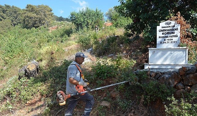 Alanya Cikcilli Mezarlığı’nın kapasitesi artırılıyor