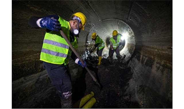 Ana kuşaklama hattında temizlik harekatı
