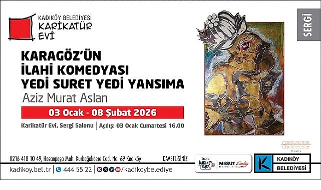 Karikatür Evi’nde Karagöz’ün İlahi Komedyası Sergisi