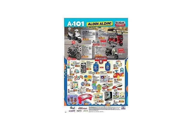 15 Ocak’ta A101’de Mobilite Ürünleri Tüketicileri Bekliyor