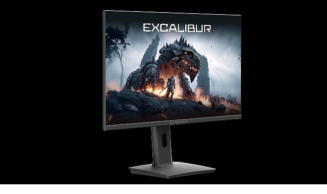 Excalibur’un yeni nesil 2K 240 Hz monitörü oyun ve profesyonel kullanım için tasarlandı