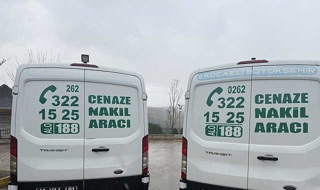 Cenazeler 7/24 ücretsiz naklediliyor