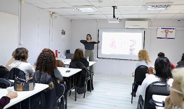 Didim Belediyesi Ergenlik ve İlk Gençlikte Kadın Sağlığı Eğitimi düzenlendi