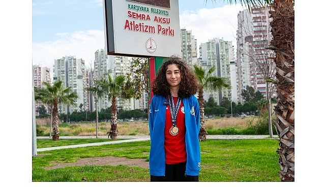 Karşıyaka’nın genç atleti Türkiye’nin zirvesinde!