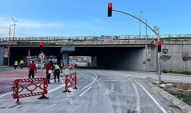 Kaşkaldere bağlantı yolu trafiğe açıldı