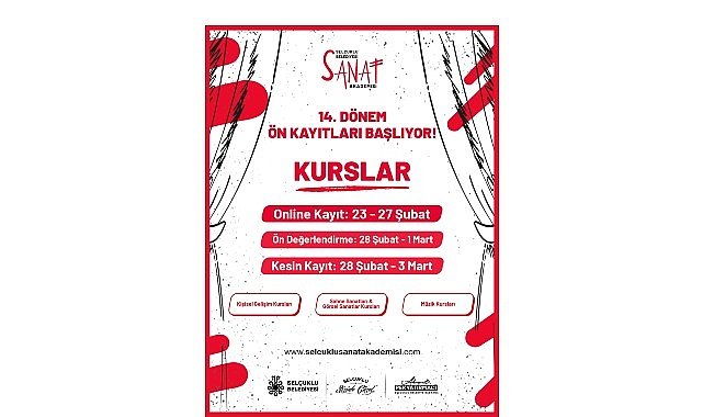 Selçuklu Sanat Akademisi’nde 14. Dönem Ön Kayıtları Başladı