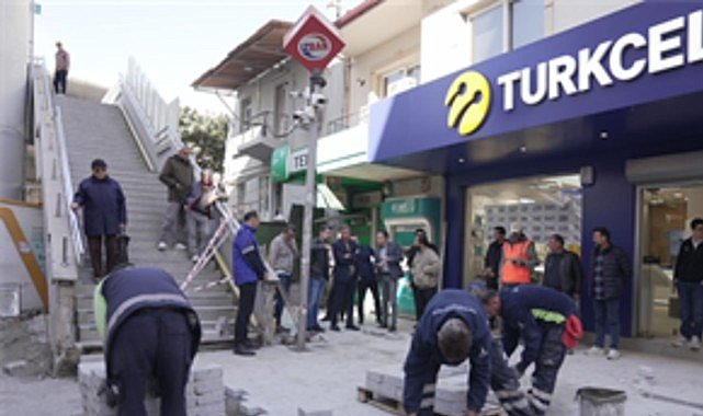 Bayraklı Sevgi Yolu’nda yoğun tempo
