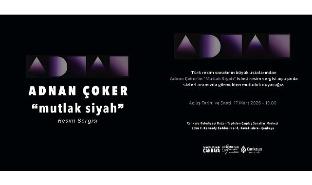 Mutlak Siyah: Adnan Çoker Resim Sergisi
